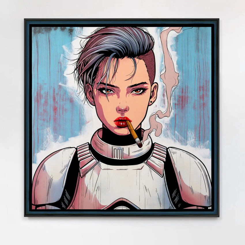 Hija - Painting on canvas / 150cm x 150cm