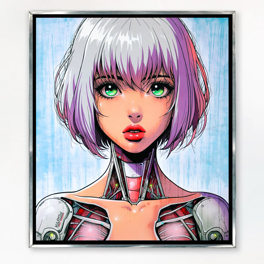 EVE - Painting on canvas / 170cm x 150cm - 🔴