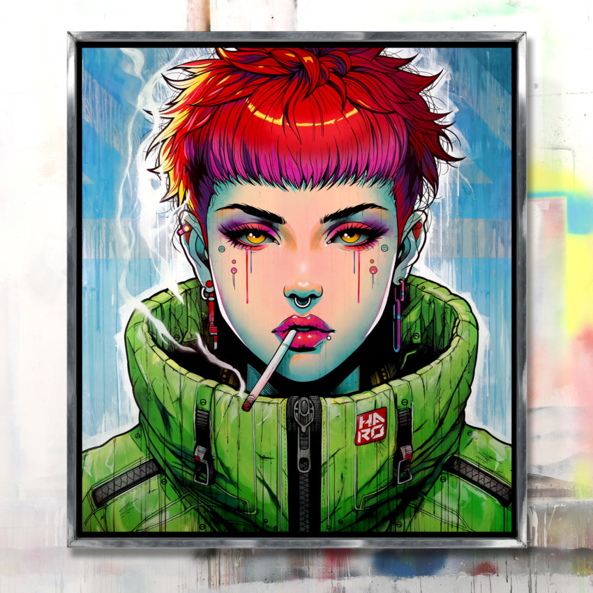 Kyria - Painting on canvas / 190cm x 170cm