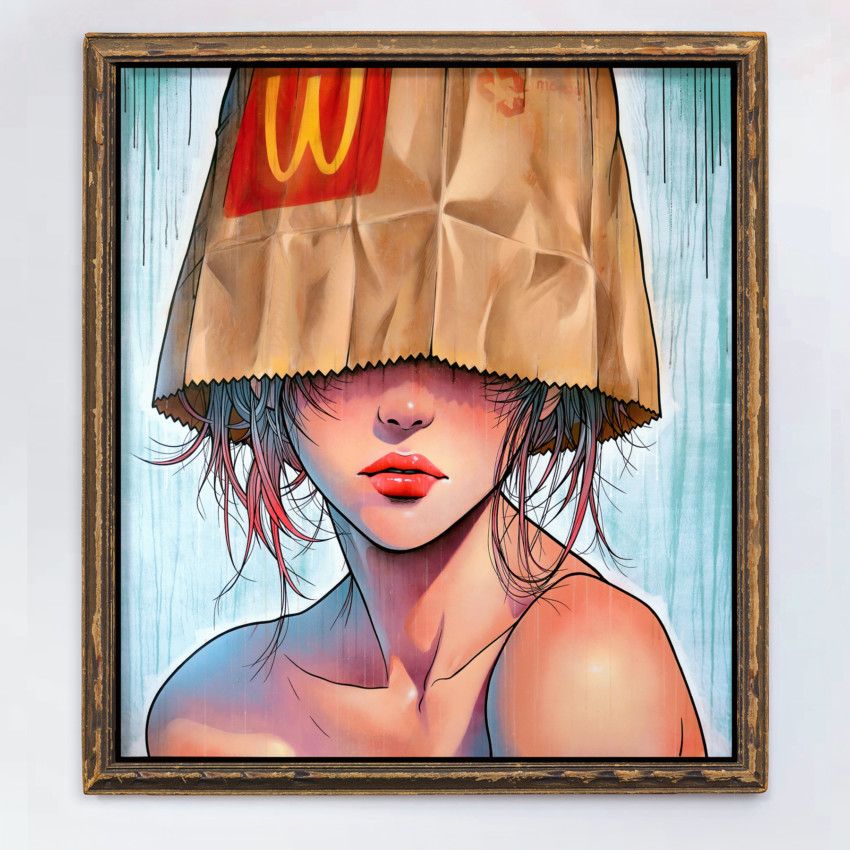 Maria - Painting on canvas / 165cm x 150cm