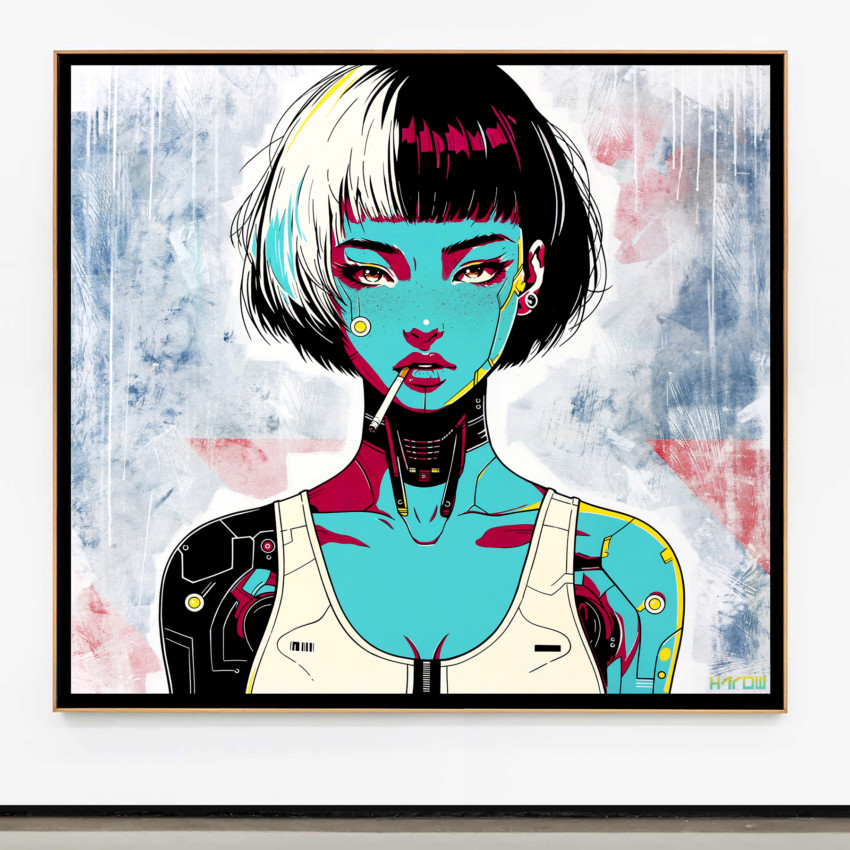 Nova - Painting on wood / 150cm x 130cm 🔴